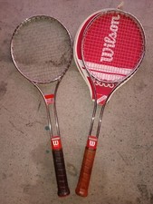 Two Vintage Wilson Tennis Racquets, Great Condition