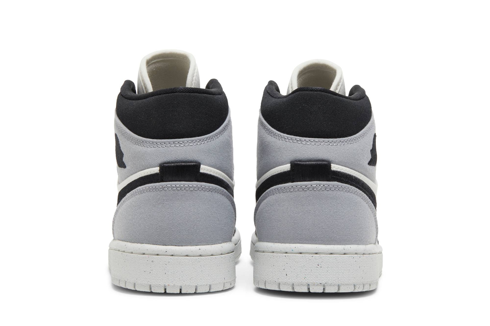 Size 6.5 - Air Jordan 1 SE Mid Light Steel Grey Canvas W for sale  