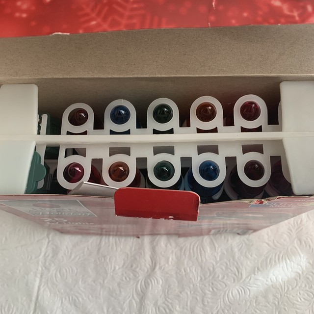 Home Accents Holiday C7 25light Multicolor Incandescent Light String