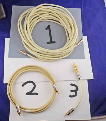 Monster Interlink 201 SW HT THX CHOICE Subwoofer Cable, Splitter Block, Elbow