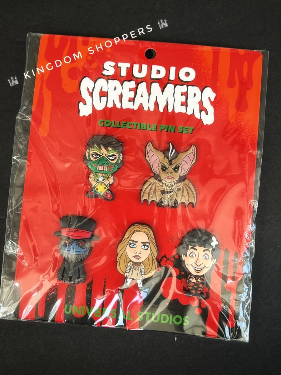 2024 Universal Halloween Horror Nights HHN Screamers 5 Pin 2024 Universal Halloween Horror Nights HHN Screamers 5 Pin