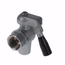 VA05 LINCAT OPUS LEVER BALL OIL AND WATER DRAIN OFF VALVE WITH HINGED TAP HANDLE
