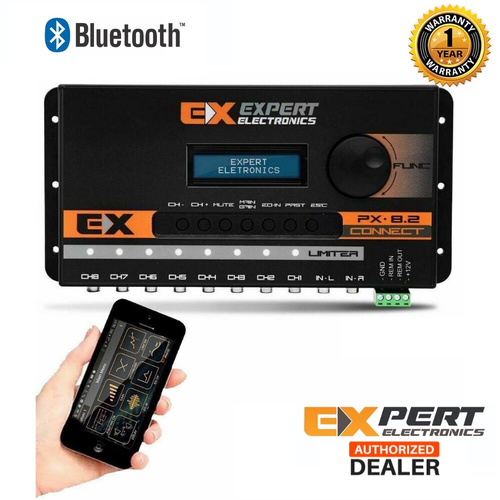 Expert PX8.2 Connect Processor Bluetooth Crossover Digital Car