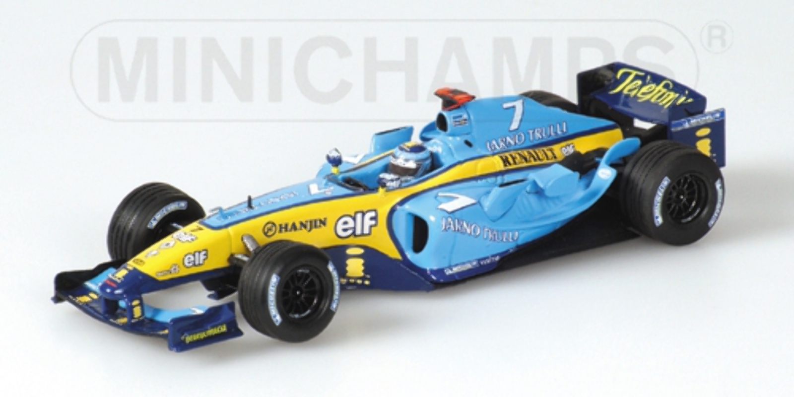 Minichamps 400040007 RENAULT R24 J. TRULLI 2004 scala 1/43