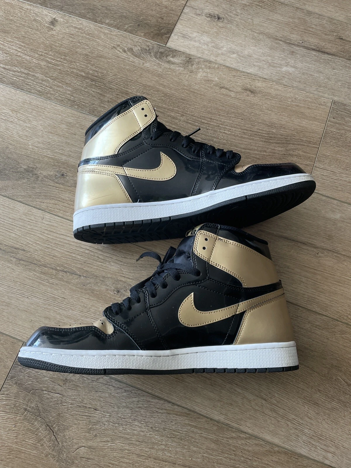 Taglia 13 Jordan 1 retrò alto OG senza prezzo di riserva oro 2018