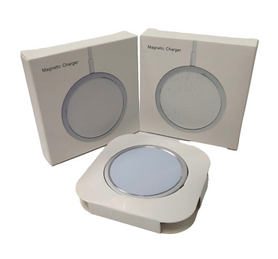 10 Pack Wireless Magnetic Fast Chargers for Apple/Samsung/Amazon-Light/Thin/Fast