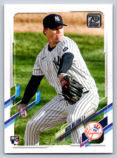 2021 Topps Update #US119 Nick Nelson New York Yankees RC Baseball Card