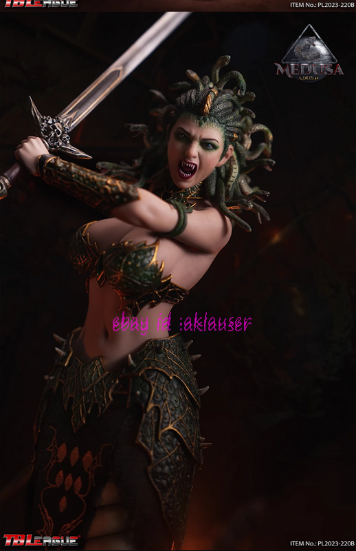 Tbleague Pl2023-220b 1/6 Scale Medusa- Golden Version Action