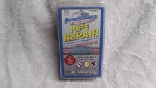 Pow-R Wrap FPW248CS Pipe Repair Wrap Kit, 48 In L X 2 In W, For Up Tp 1” Diam