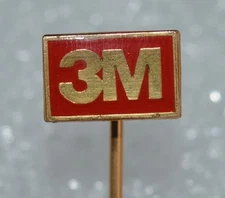 3M Minnesota Mining and Manufacturing Company vintage stick pin badge rare