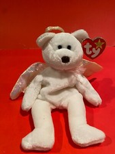 Ty Beanie Babies Halo the Angel Bear Toy