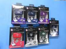 1 Pair of NIB NFL Soar Bluetooth True Wireless Earbuds  Charging Case