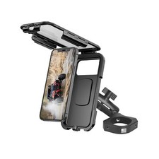 UTV Phone Mount with Waterproof Protector, 360 Degree Adjustable UTV Holder, ...
