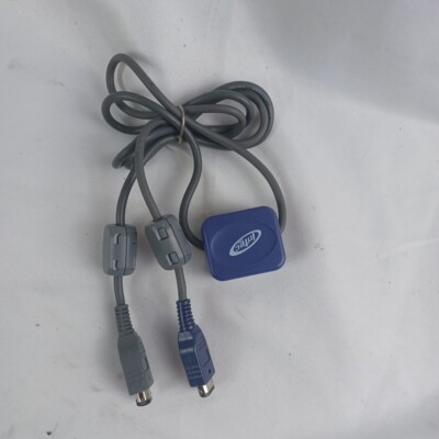 Vintage Nintendo Game Boy Game Link 2 Player Data Cable Antec Purple Gray