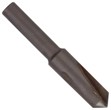 Chicago Latrobe 213 High-Speed Steel Countersink, Black Oxide Finish, 3 Flutes, 