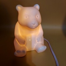 Target Polar BEAR figural Nursery Decor Night Light Table Lamp cabin man cave