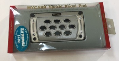 1PC SPORT RACING UNIVERSAL JDM  NONSLIP BRAKE PEDAL PAD AUTOMATIC CAR PDL-SJ-960
