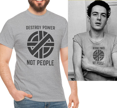 Destroy Power T-Shirt as worn by Joe Strummer, The Clash Shirt ,unisex Shirt