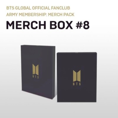 BTS 公式 MERCH BOX #8 マーチボックス8 BTS ARMY Membership Pack MERCH BOX #8 OFFICIAL Full Set New with