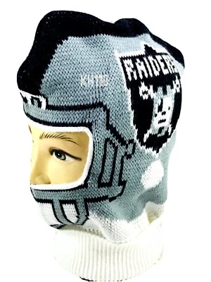 GAME FACE INC NFL Oakland Raiders Knit Face Mask Ski Mask