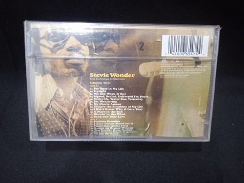 Stevie Wonder – The Definitive Collection - New Sealed - Double Cassette - Picture 2 of 4