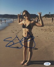 Sarah Jeffery Sexy Autographed Signed 8x10 Photo COA #A12