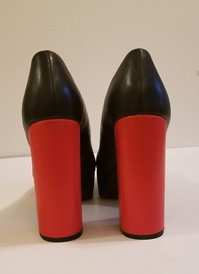 Escarpins à Plateforme Zodiac USA Diva – Cuir Noir, Taille 10 US, Neufs Avec étiquette