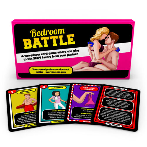 Bedroom Battle Game | Award Winning Sex Card Game command for all Adult Couples - Picture 1 of 7