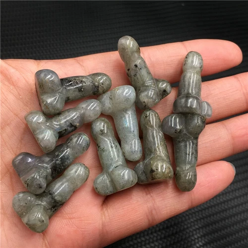 Wholesale Natural mix mini Penis Carved quartz Crystal Massager Wand Healing - Picture 88 of 296