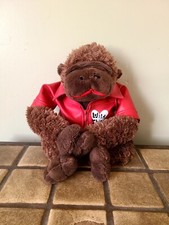 VTG Dan Dee Plush Monkey Wild Thing 19" Stuffed Animal Valentines Day Hangs NWT