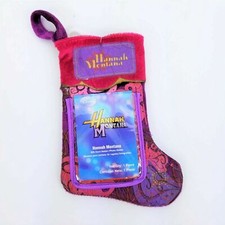Hannah Montana Christmas Holiday Mini Stocking Gift money Card holder Rare