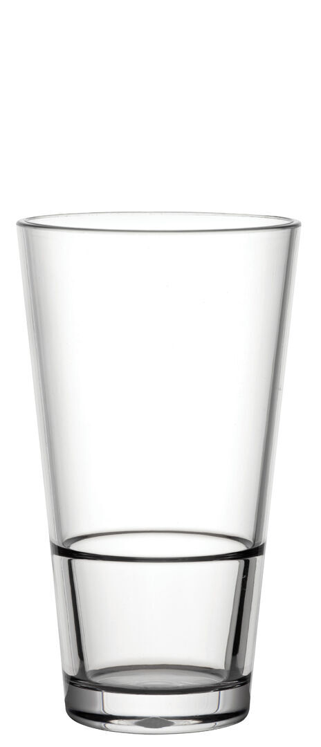 Venture Stacking Clear Water Juice Drinks Glass For Bar 18.25Oz(52Cl) Pack Of 12