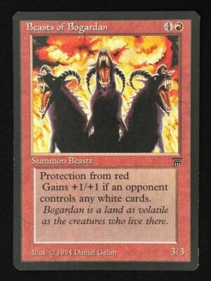 1x MTG Beasts of Bogardan - Legends (LEG) - Magic the Gathering