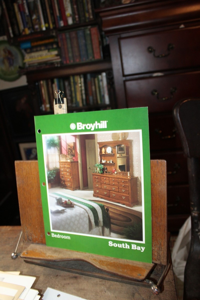 Vintage 1970s-1980's Broyhill Furniture Brochure South Bay Bedroom