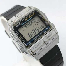 Casio Data Bank World Time 675 DB-520 Alarm Vintage Men’s Watch ADR31ADL2