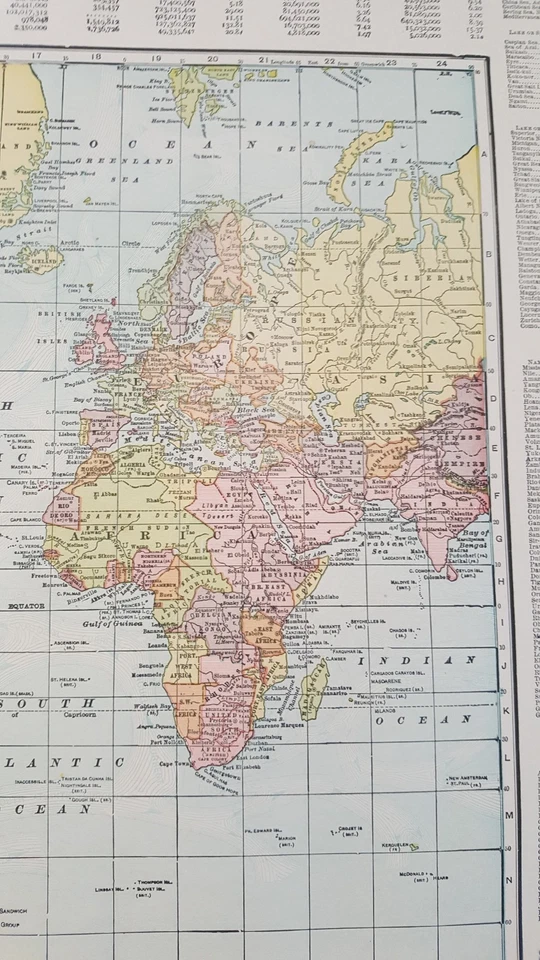Antique MAP OF THE WORLD - Atlas Of GRAND FORKS CO. N. DAKOTA - Ogle & Co. 1927 - Image 3 of 4