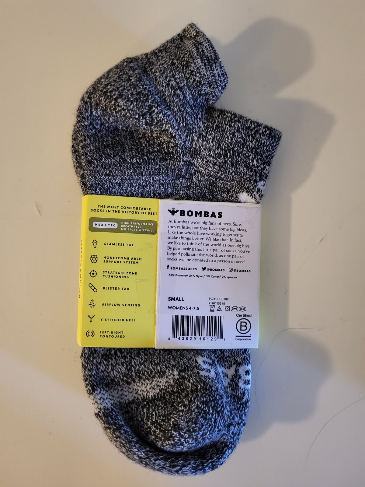 NEW Bombas Women's AllPurpose Performance Ankle Socks in color