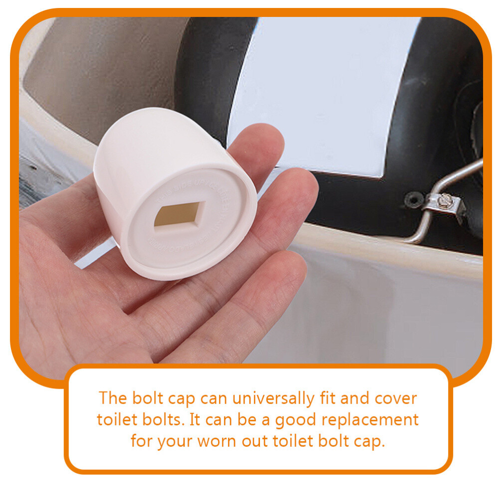 1 Pair Of Toilet Bowl Bolt Caps Toilet Bowl Caps Replacement Bathroom