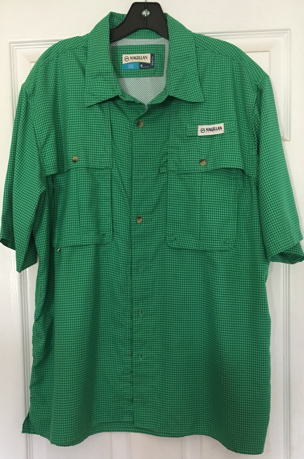 Magellan Fish Vented Shirt Fish Gear Angler Fit Mens … Gem