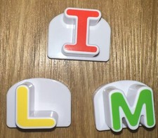 LeapFrog Magnetic Fridge Phonics Replacement Capital Letters Alphabet I L M