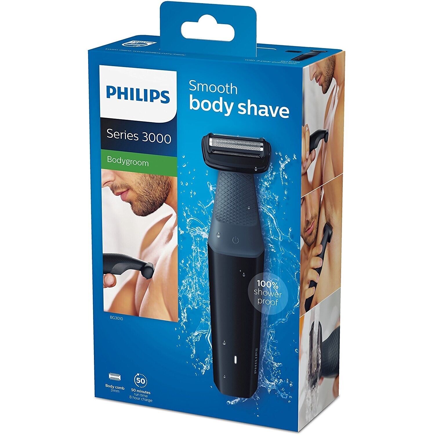 Philips Series 3000, Mens Cordless Showerproof Groomer Hair Trimmer Shaver 8710103843719 |