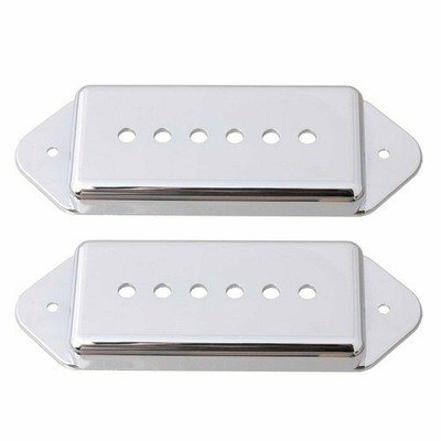 Chrome Pickup p-90 Dogear Covers 50mm, 52mm
