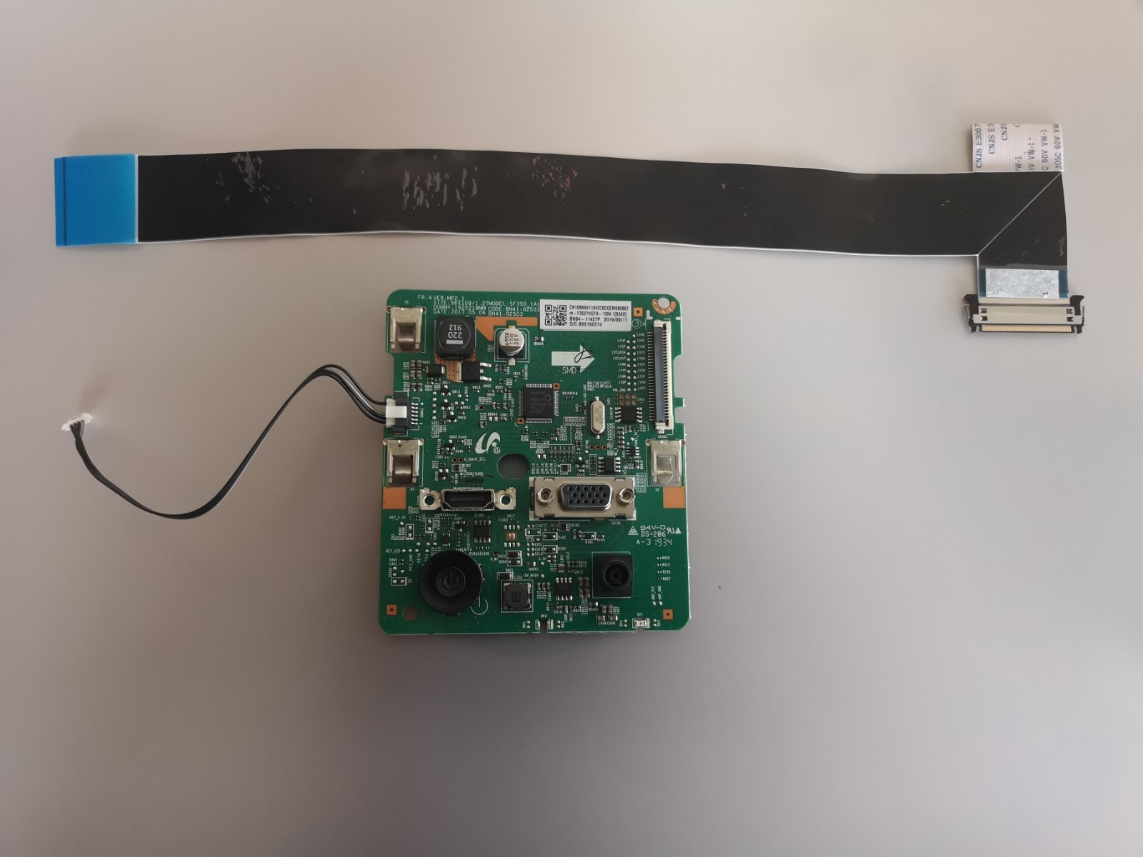 (117 )  MAINBOARD SAMSUNG MONITOR S27F354FHUXEN CY-MK270BNEV1V BN41-02503