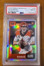 2020 Panini Chronicles - Score Update Rookies Joe Burrow #441 Silver (RC)