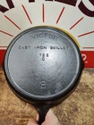 "Fully Restored" GRISWOLD #8 Cast Iron Skillet Pan Victor Logo  Seasoned