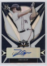 2021 Leaf Valiant Navy Blue 21/75 Zack Gelof #BA-ZG1 Auto 1y9