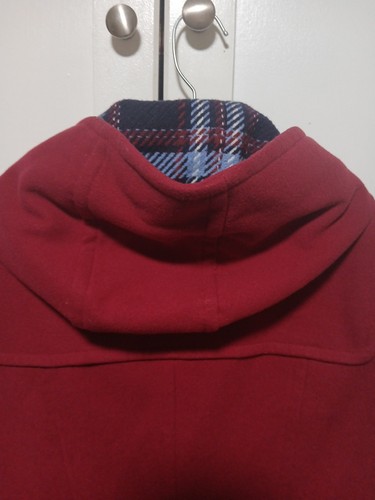 Tommy Hilfiger Red Toggle Coat With Hood Women’s S/P/P - Picture 13 of 13