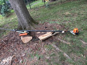 STIHL Pro Series HT 75 w/ Pole Hedge Trimmer & Chainsaw Attachments Runs Great