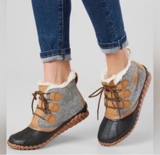 SOREL Out N About Plus Boots in Quarry Size 6