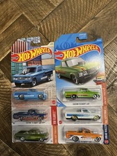Hot Wheels 1:64 Diecast Pickup Truck Lot Custom '72 Chevy LUV 1972 Lot of 6